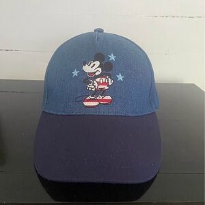 Blue Denim Disney Mickey Mouse Cap